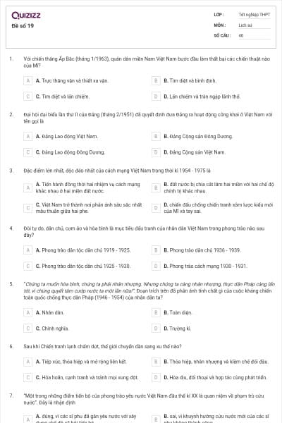 Đề số 19