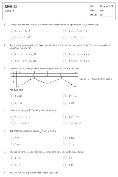 Đề số 14