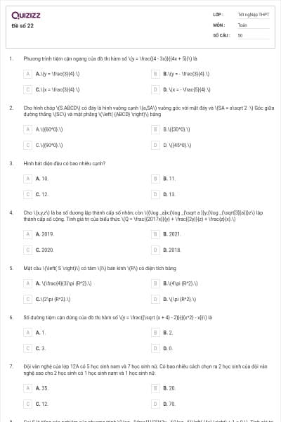 Đề số 22