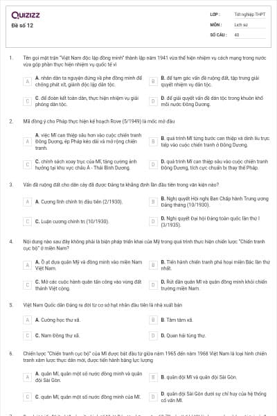 Đề số 12
