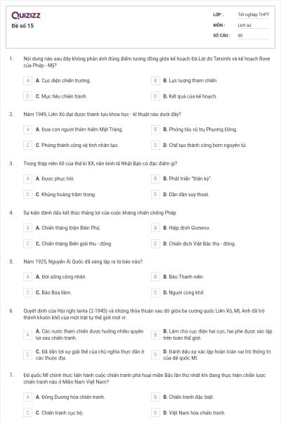 Đề số 15