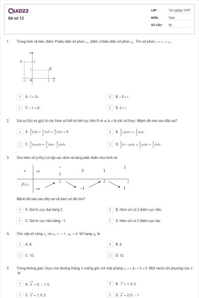 Đề số 12